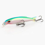 Isca Artificial Albatroz Malícia 80 Azul Rosa Cor 19V Meia Água Floating 8cm 7g
