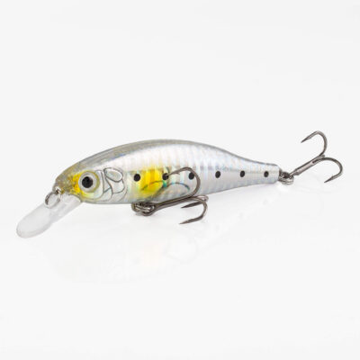Isca Artificial Albatroz GT Minnow 80 SK Prateada Dourada 4cm 2,7g Cor 418