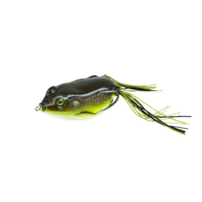 Isca Artificial Albatroz Topfrog XY-10 Sapinho Marrom com Amarelo Cor 07 6cm 18g