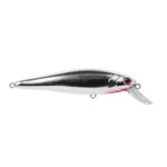 Isca Artificial Marine Shiner King 100MR Prateada 10cm 17g Meia Água Barbela Curta Cor N08