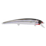 Isca Artificial Marine Kisu 115 Prateada Preta 11,5cm 16g Meia Água Floating Cor 38G