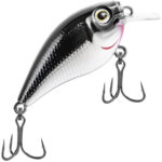 Isca Artificial Marine Beat Crank 45SR CBB12 Prateada 4.5cm 6.3g Meia Água Para Tilápia Black Bass