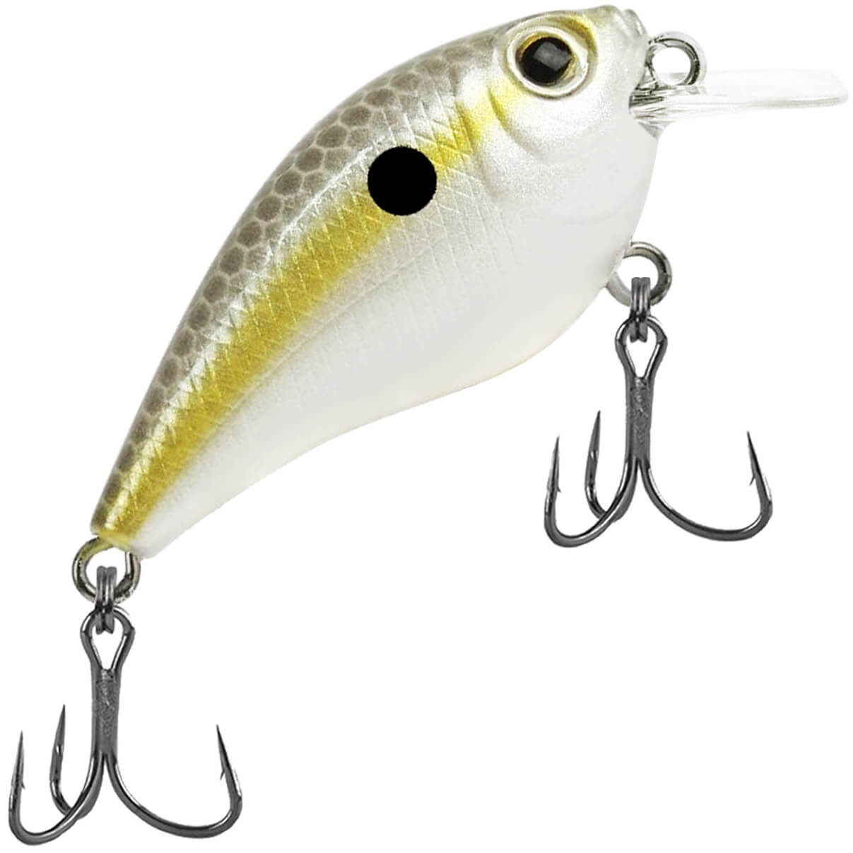 Isca Artificial Marine Beat Crank 45SR 11 Lambari Pinta Preta 4.5cm 6.3g Meia Água Para Tilápia