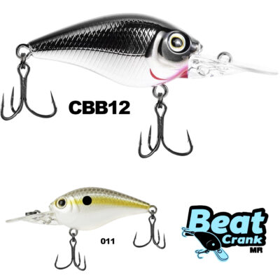 Isca Artificial Marine Beat Crank 45MR CBB12 Prateada 4.5cm 6.8g Barbeluda Para Tilápia Black Bass – 08