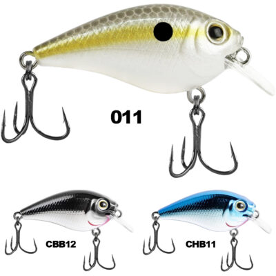 Isca Artificial Marine Beat Crank 45SR 011 Lambari Pinta Preta 4.5cm 6.3g Meia Água Para Tilápia – 02