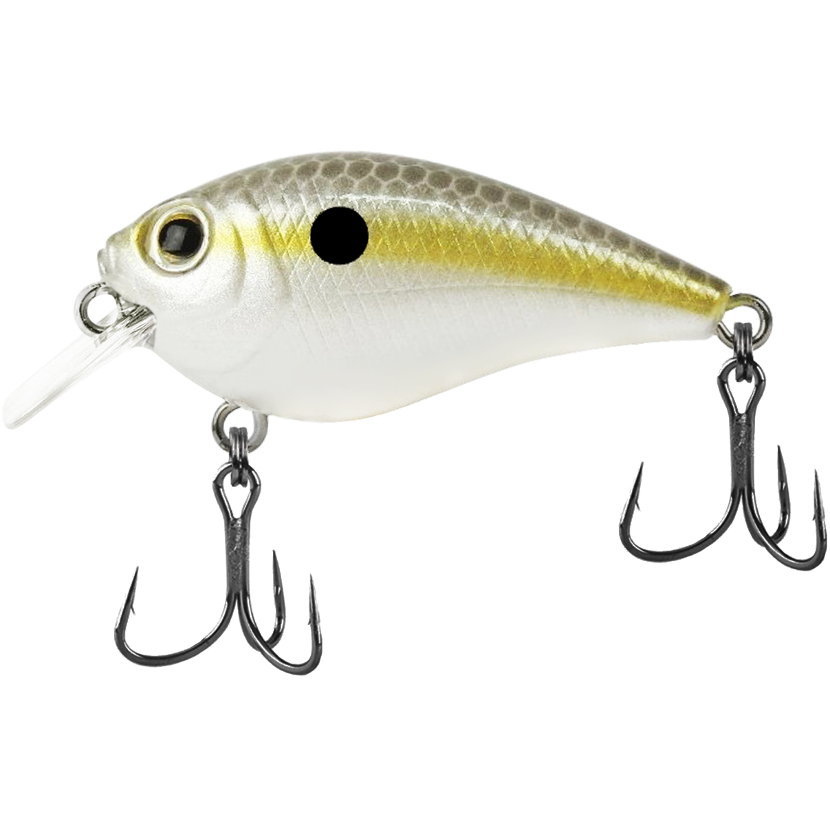 Isca Artificial Marine Beat Crank 45SR 11 Lambari Pinta Preta 4.5cm 6.3g Meia Água Para Tilápia - Imagem 5