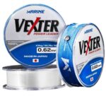 Linha Fluorcarbono Vexter Power Leader 0.62mm 50.7lb 23kg 50m MarineSports 100% Fluorcarbon Japan