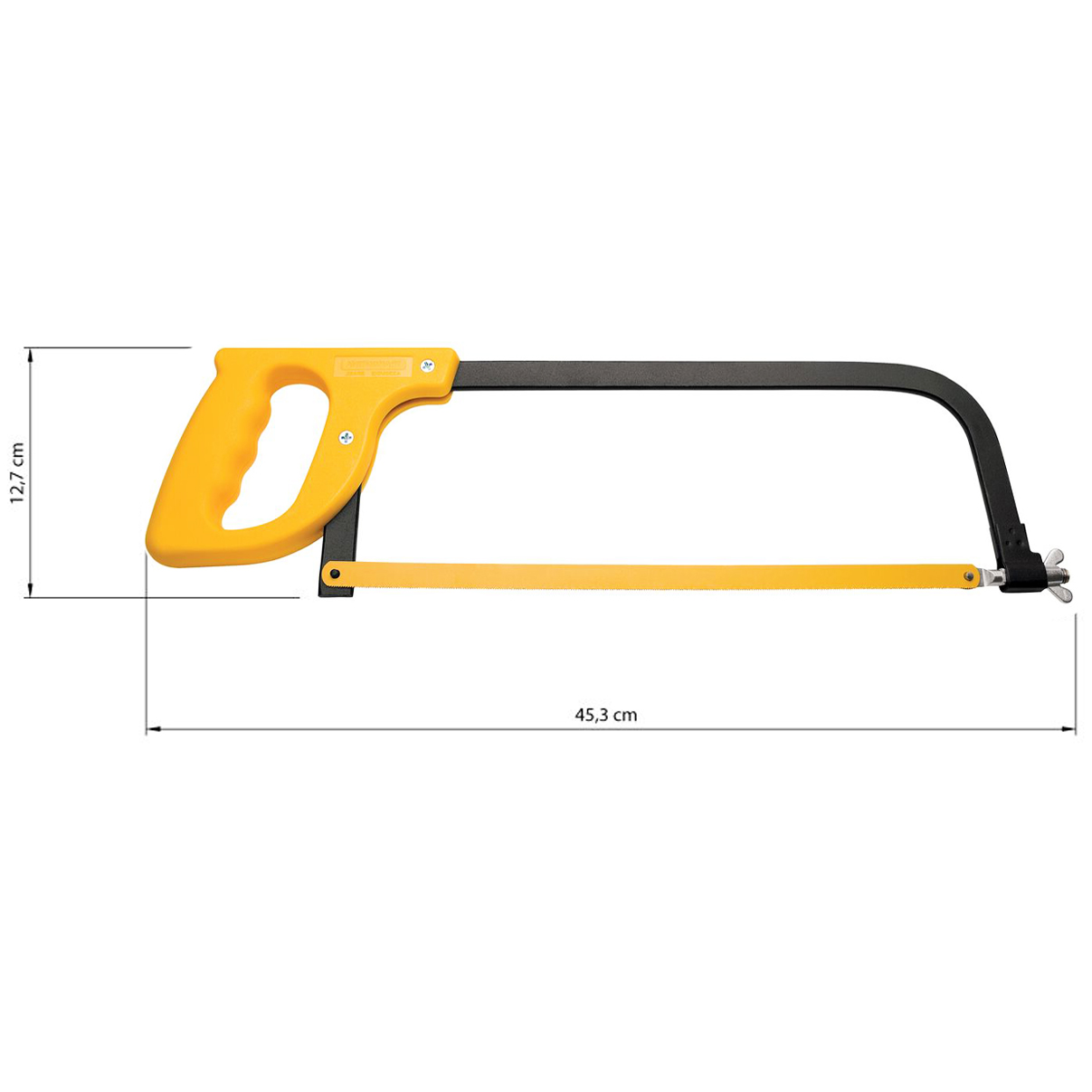 Arco de Serra Ferro Tramontina 12" com Serrinha 30cm para Serrar Metais Metal Aço Alumínio Cano - Imagem 4