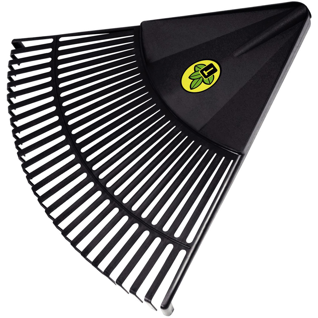 Rastelo Jardim Tramontina 60,8cm Vassoura Plástica Preta 26 Dentes Restel para Jardinagem Sem Cabo - Imagem 2