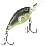 Isca Artificial Marine Beat Crank 45MR Z38G Transparente Fumê Prateada Verde 4.5cm 6.8g