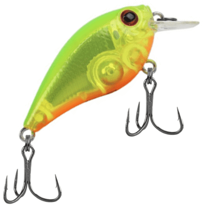 Isca Artificial Marine Beat Crank 45SR CL238OB Dourada Verde Laranja 4.5cm 6.3g