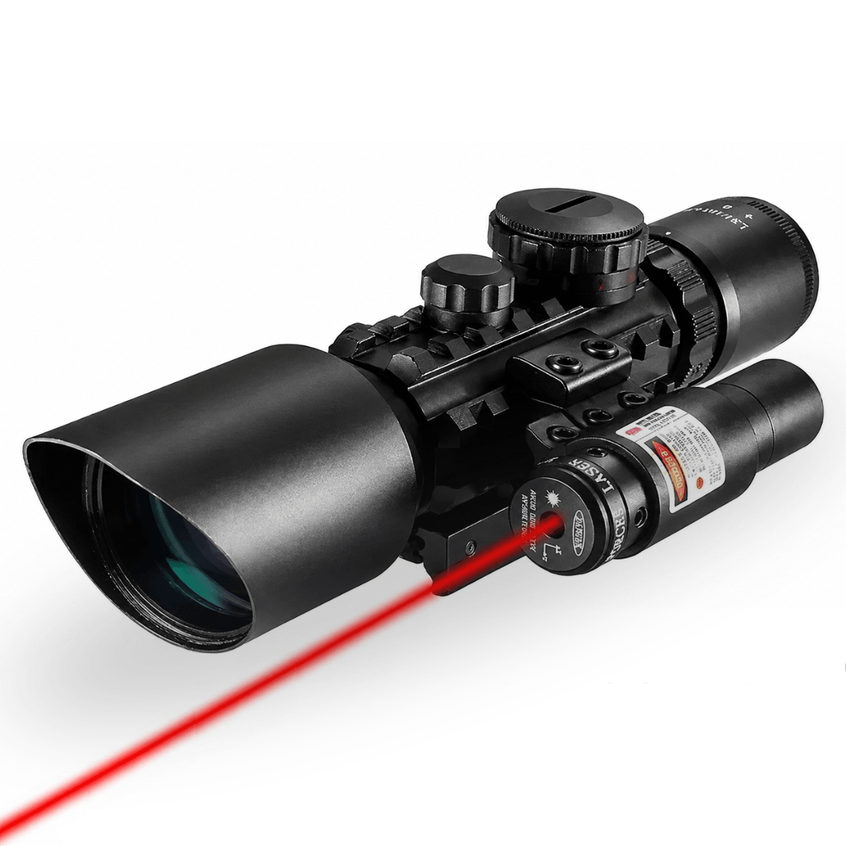 Luneta ROSSI 3-10X42EGC Laser RIS