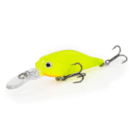 Isca Artificial Albatroz Willy Shad 4cm 2,5g - Cor 01 Amarela Laranja