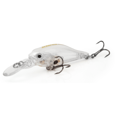 Isca Artificial Albatroz Willy Shad 4cm 2,5g - Cor 09 Tranparente