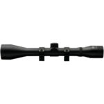Luneta Nikko Stirling 6x40 Silver Crown Mount 22mm Para Carabina de Pressão Resistente Anti Impacto