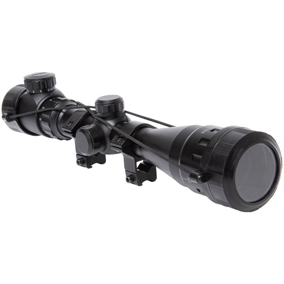Luneta FXR 3-9X40 AOE Mildot Retículo Iluminado Paralaxe Mount 11mm para Carabina de Pressão PCP
