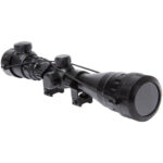 Luneta FXR 3-9X40 AOE Mildot Retículo Iluminado Paralaxe Mount 22mm para Carabina de Pressão PCP