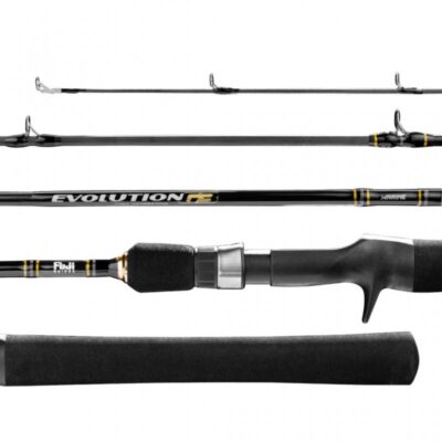 Vara para Carretilha Marine Sports Evolution G3 EVG-C601 MH 1.83m 15-30lb Carbono Passadores Fuji