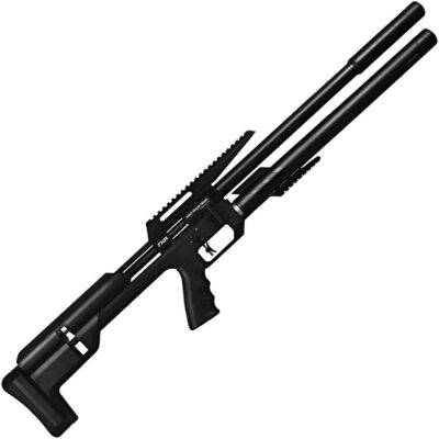 Carabina de Pressão PCP Artemis M60 Slayer Black 5.5 com Válvula Reguladora Supressor de Ruídos FXR