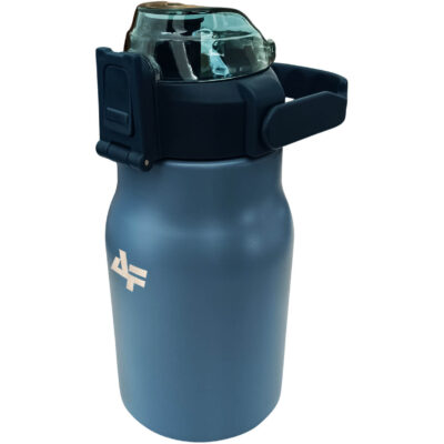 Garrafa Térmica Albatroz BWG04 Azul 1L Aço Inoxidável Mug Térmico a Vácuo Gelado 9h Quente 6h