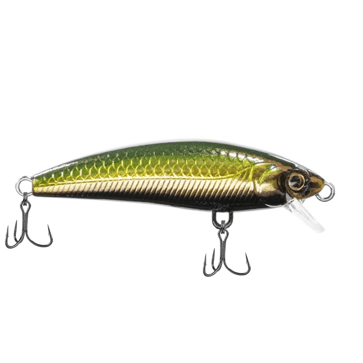 Isca Artificial Marine Inna 50 Dourada Verde Preta 5cm 3,5g Cor MUSHI