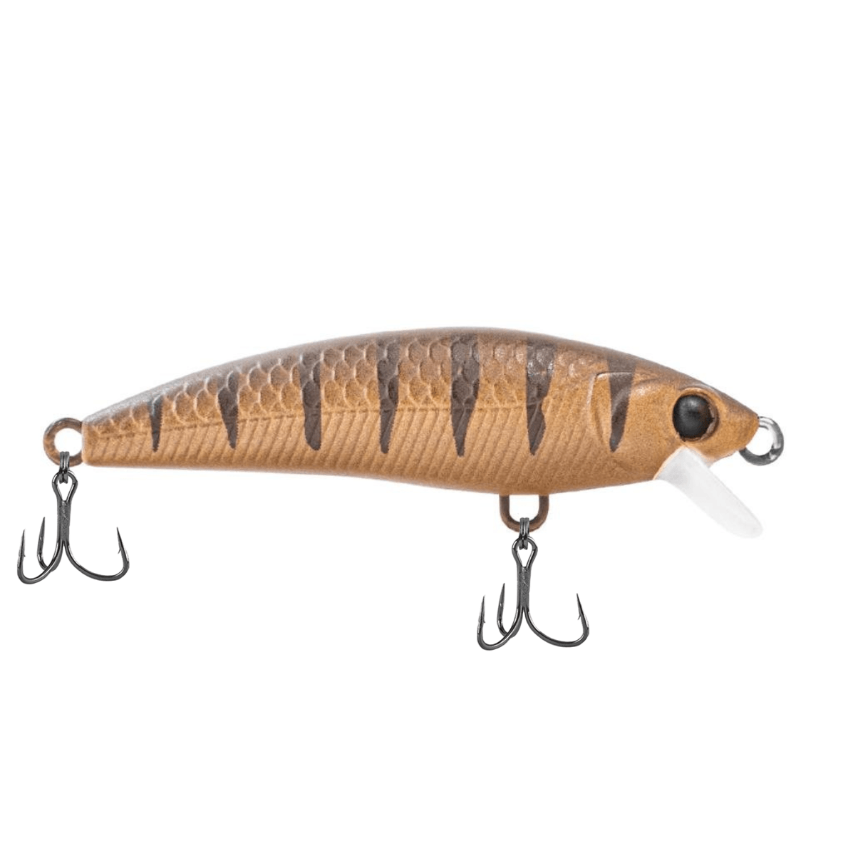 Isca Artificial Marine Inna 50 Marrom Listrada 5cm 3,5g Cor BRT83