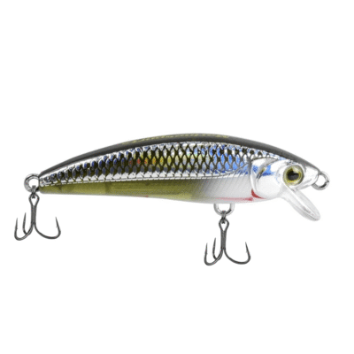 Isca Artificial Marine Inna 50 Transparente Fumê Prateada 5cm 3,5g Cor 116