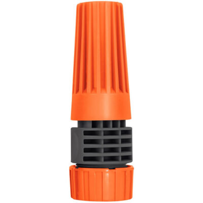 Esguicho Tramontina Com Engate Rosqueado e Jato Regulável Para Mangueira 1/2" Em Plástico Para Jardim Irrigação