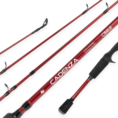 Vara para Carretilha Albatroz CADENZA 6-12lbs C602 7-17g - 2 partes
