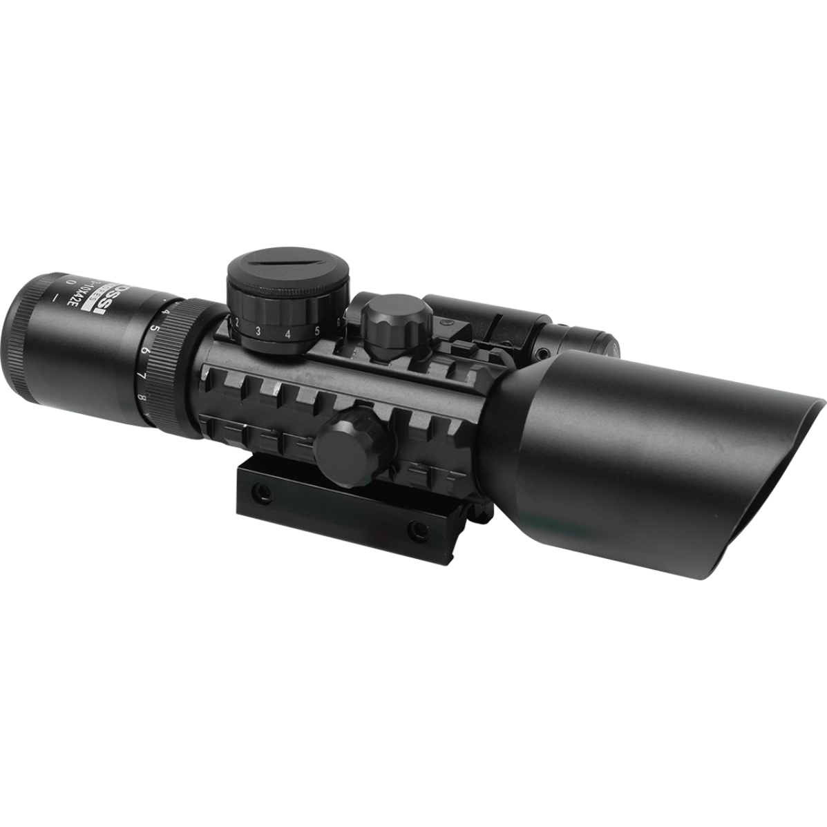 Luneta ROSSI 3-10X42EGC Laser RIS - Imagem 3
