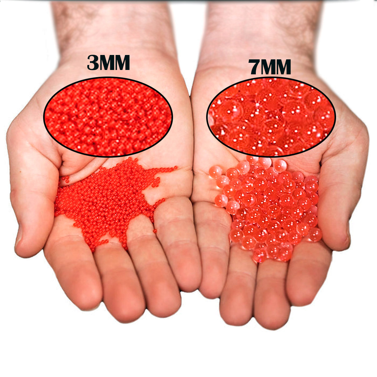 Bolinhas de Gel Orbeez 10.000 Unidades Cor Vermelho - Imagem 4