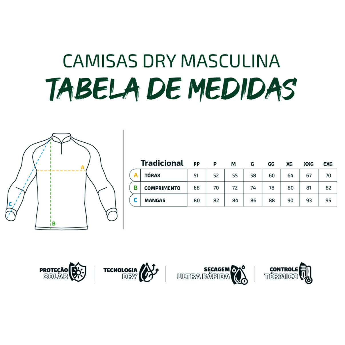 Camisa de Pesca Presa Viva Camuflada 07 (M) Proteção Solar UV30+ Dry Favo Micro Poliéster Verde Brasil - Imagem 7