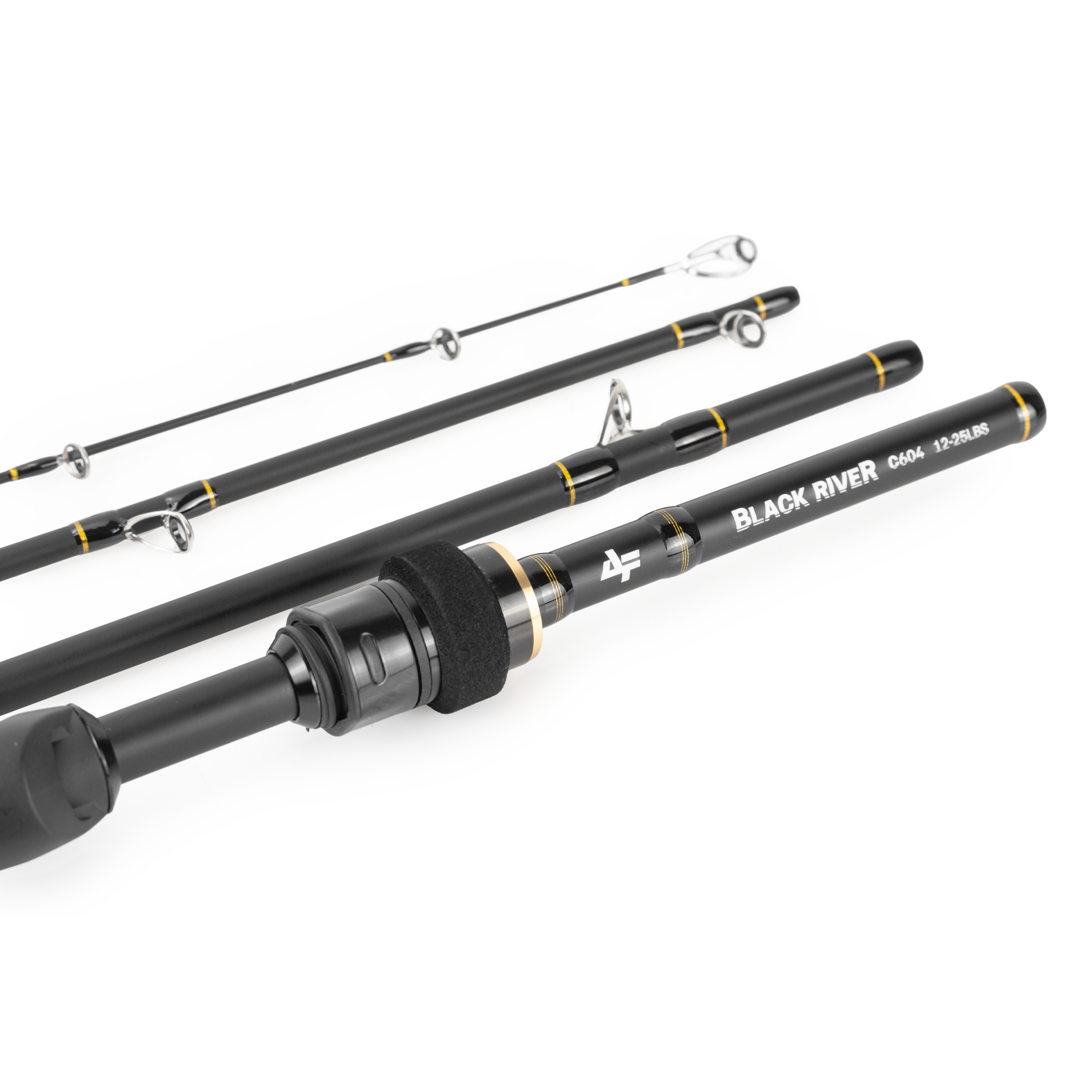 Vara para Carretilha Albatroz Black River C 604 10-20lbs 10-32g - Imagem 6