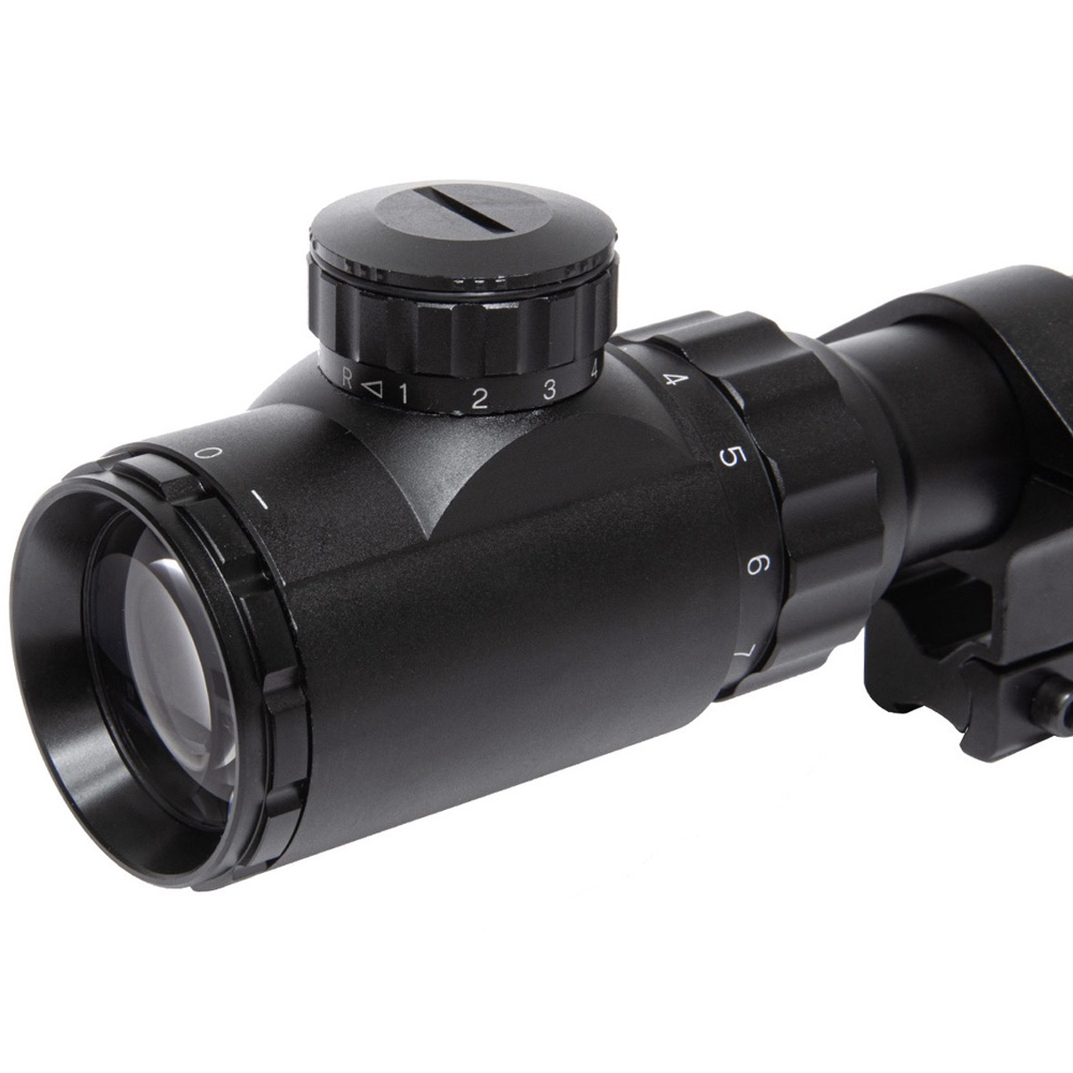 Luneta FXR 3-9X40 AOE Mildot Retículo Iluminado Paralaxe Mount 22mm para Carabina de Pressão PCP - Imagem 5