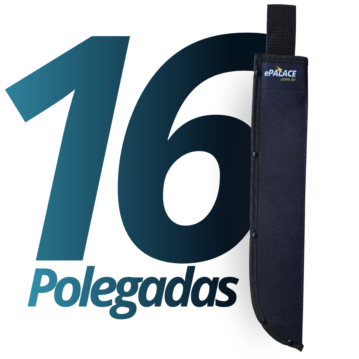 Bainha para Facão 16 Polegadas Preta ePALACE - Imagem 3