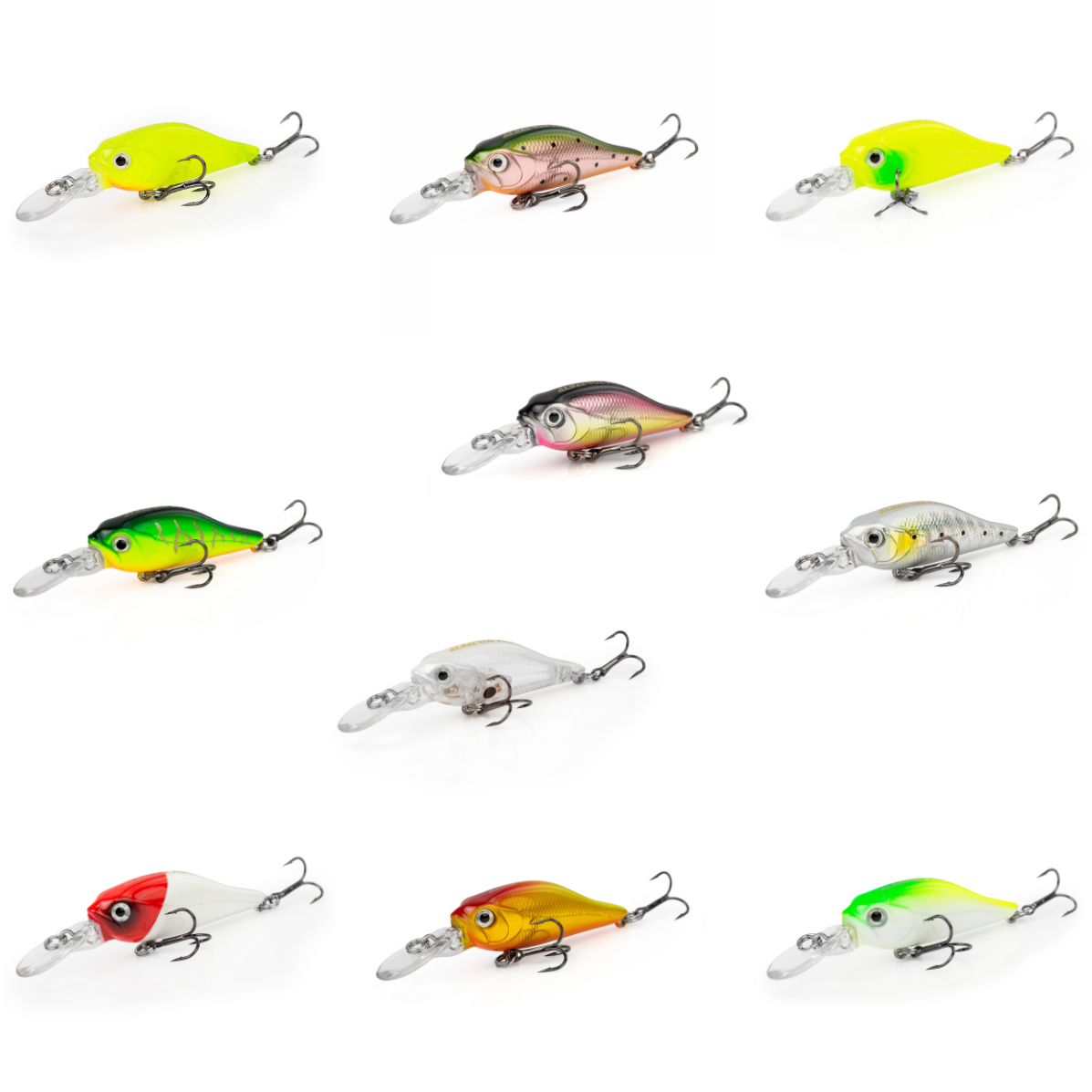 Isca Artificial Albatroz Willy Shad 4cm 2,5g - Cor 06 Dourada Laranja - Imagem 4