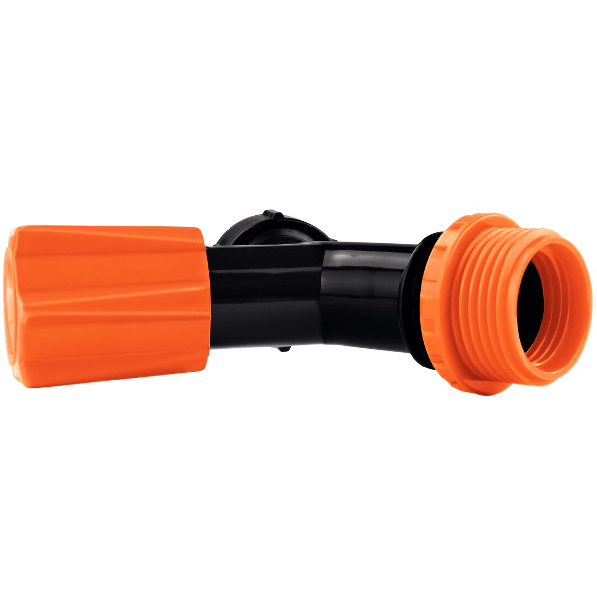 Torneira Plástica Tramontina com Redução Preto / Laranja Polipropileno Para Jardim Irrigação Lavagem - Imagem 6