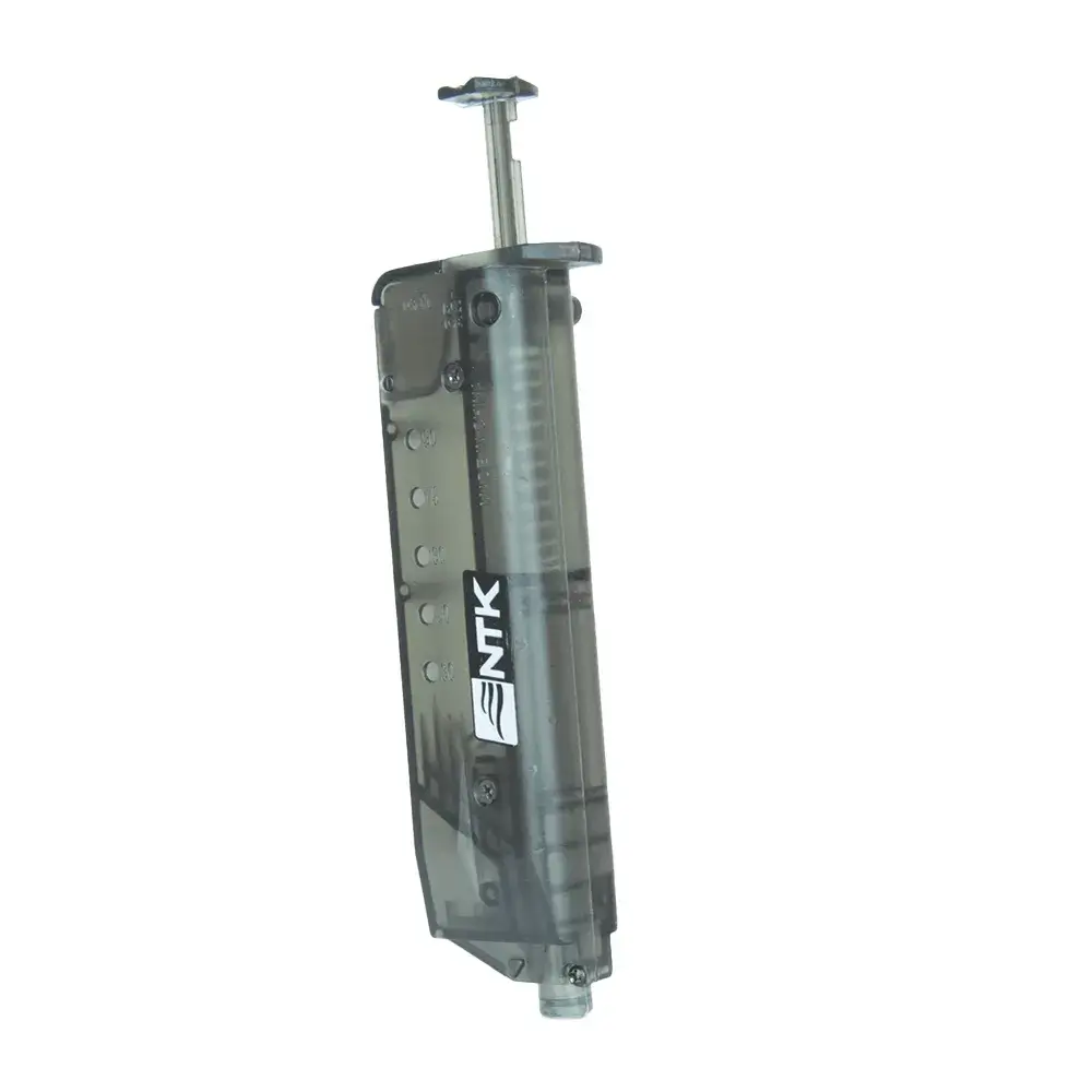 Carregador Rápido NTK Speed Loader para 100BBs 6mm Airsoft Esferas de Aço Alumínio e Plástico