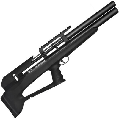 Carabina de Pressão PCP Artemis P35 Blackened 5.5mm Bullpup com Válvula Reguladora Supressor Ruídos
