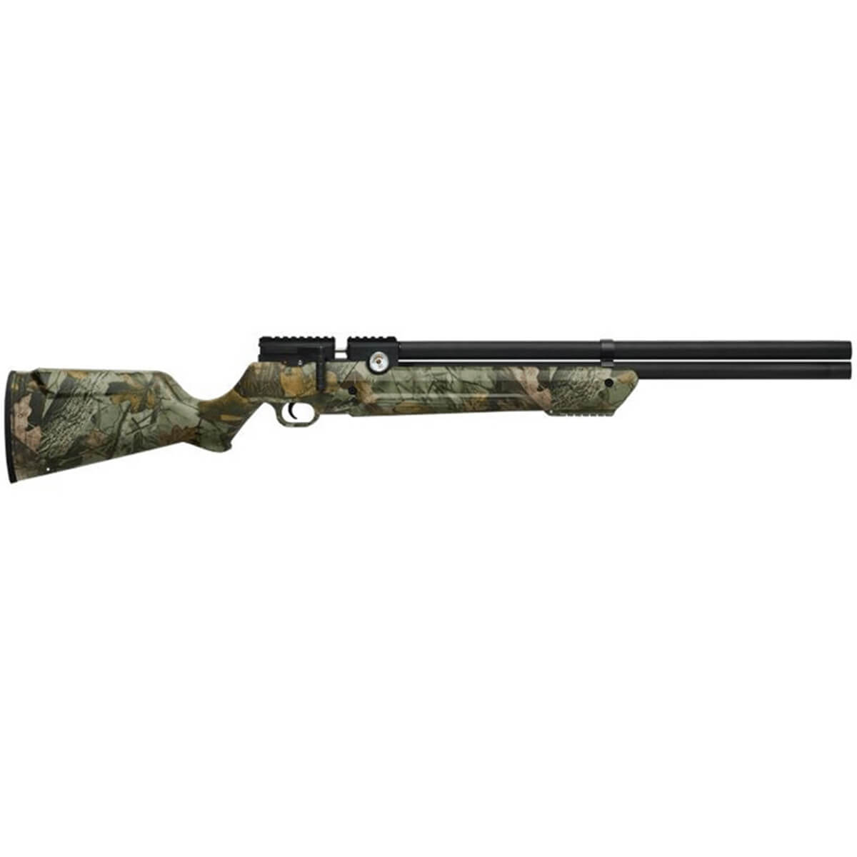 Carabina de Pressão PCP Nova Vista Leviathan PS-R2 5.5mm Camuflada Regulada com Cilindro de 300 Bar