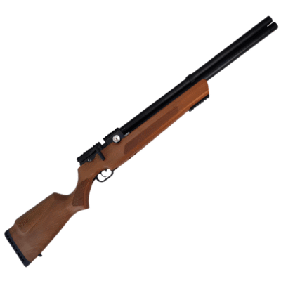 Carabina de Pressão PCP Nova Vista Leviathan PS-R2 5.5mm Wood Madeira com Válvula Reguladora 300Bar