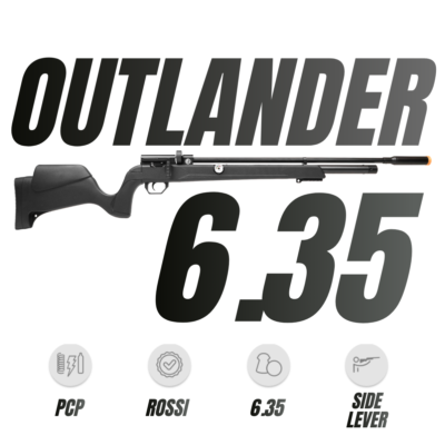 Carabina De Pressão Pcp Rossi Outlander Vr 6,35mm Polímero – 02